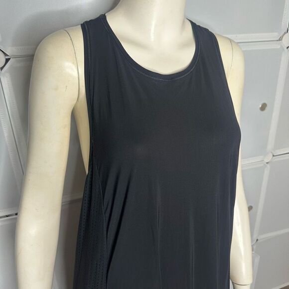 Sweaty Betty Explorer Ace Black Sleeveless Midi Dress Activewear Womens Medium - Picture 8 of 12